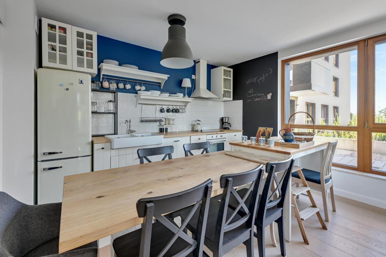 Garden Apartment Sadowa Gdansk Bagian luar foto