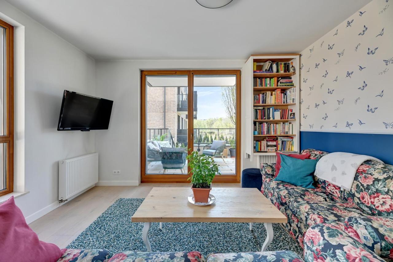 Garden Apartment Sadowa Gdansk Bagian luar foto